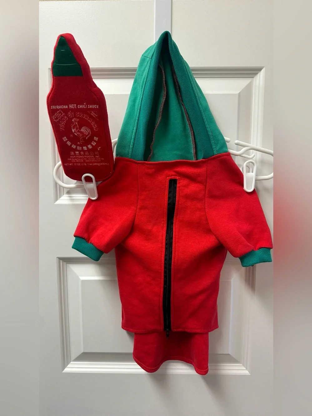 Pride Bites Sriracha Dog Hoodie and Toy